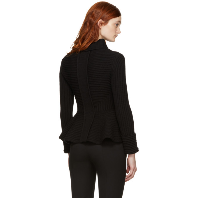 Alexander mcqueen discount peplum cardigan