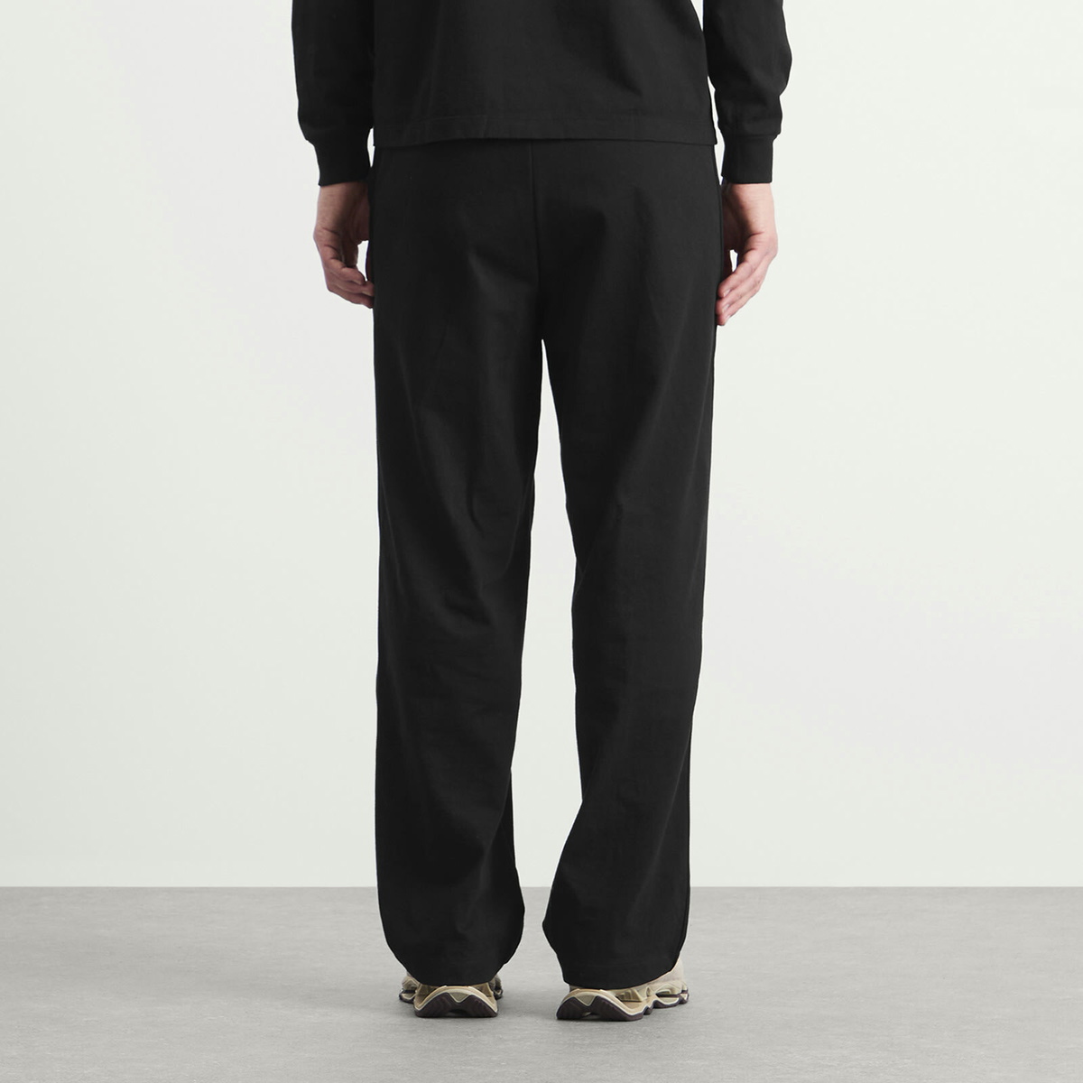 Lady White Co. Men's Jersey Band Pants in Black
