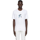 Moncler Genius 7 Moncler Fragment Hiroshi Fujiwara White Graphic T-Shirt