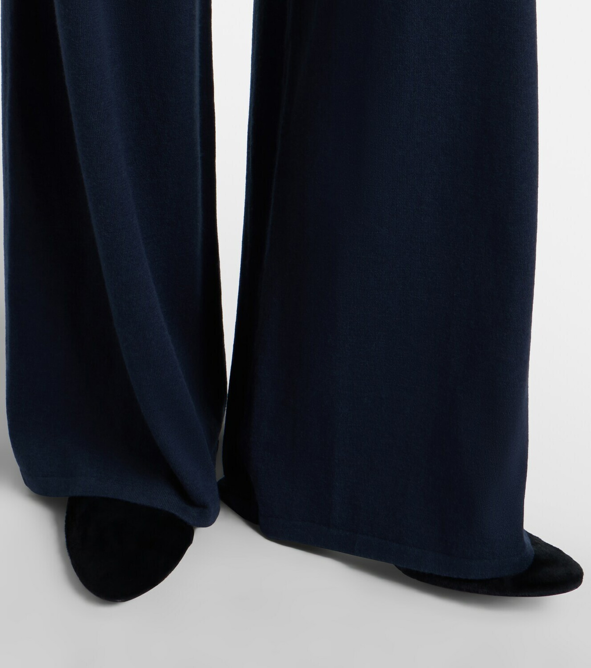 Lisa Yang Aina cotton and cashmere wide-leg pants