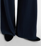 Lisa Yang Aina cotton and cashmere wide-leg pants