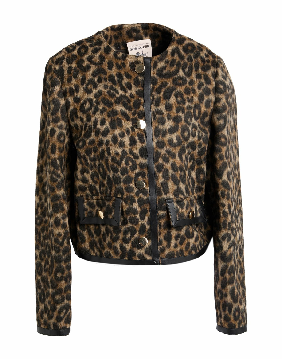 Semicouture Womens Jacket Taupe