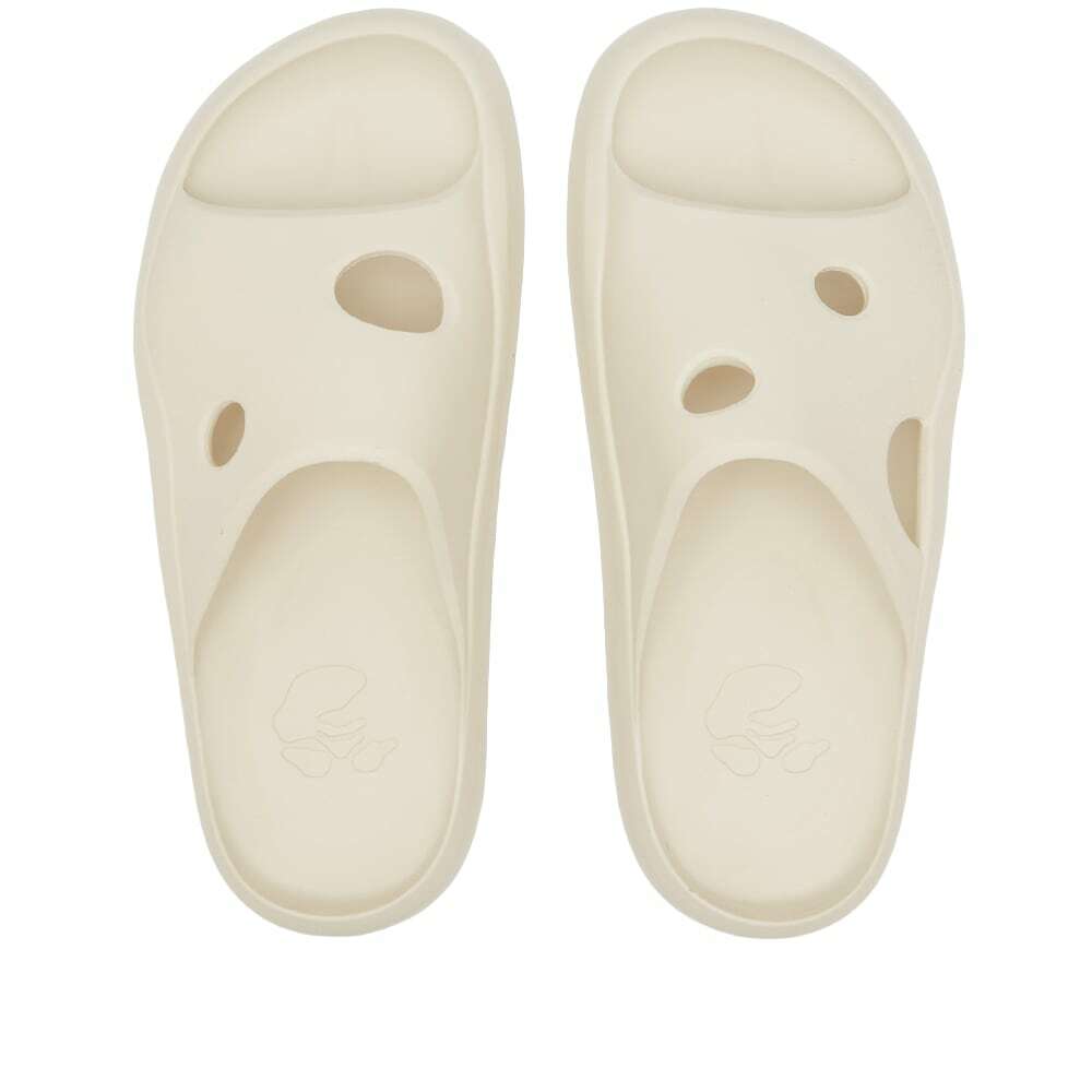 Off-White Men's Meteor Rubber Slider in Bone Off-White