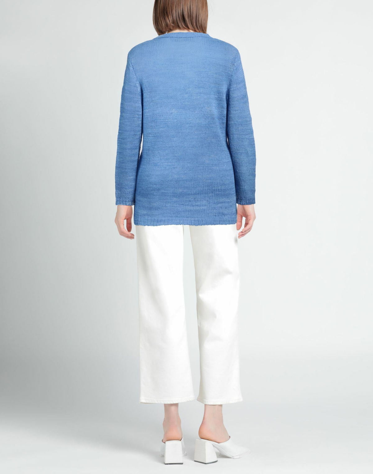 The Elder Statesman Womens Sweater Azure