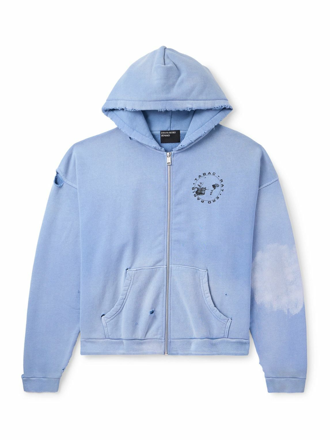 Enfants Riches Déprimés - Logo-Print Cotton-Jersey Hoodie