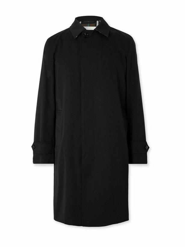 Photo: Burberry - Cotton-Gabardine Trench Coat - Black