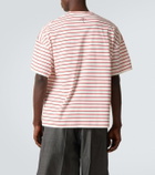 Plan C Striped cotton T-shirt