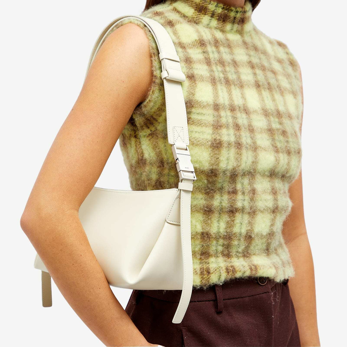 OSOI Women's Bean Twee Bag in Cream OSOI