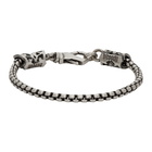 Emanuele Bicocchi Silver Tubular Chain Bracelet