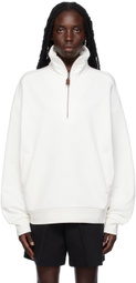 Fax Copy Express SSENSE Exclusive White Sweater