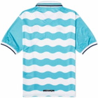 Botter x Reebok Football Top in Scuba Pop/White