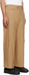 Nanushka Tan Milas Trousers