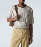 Visvim Mondo Border wool and cotton T-shirt