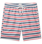 Onia - Charles Striped Swim Shorts - Blue
