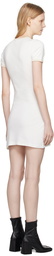 Courrèges White Circle Minidress