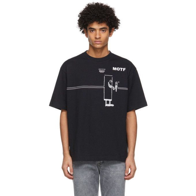 Photo: Acne Studios Black Beni Biscof Edition MOTF T-Shirt