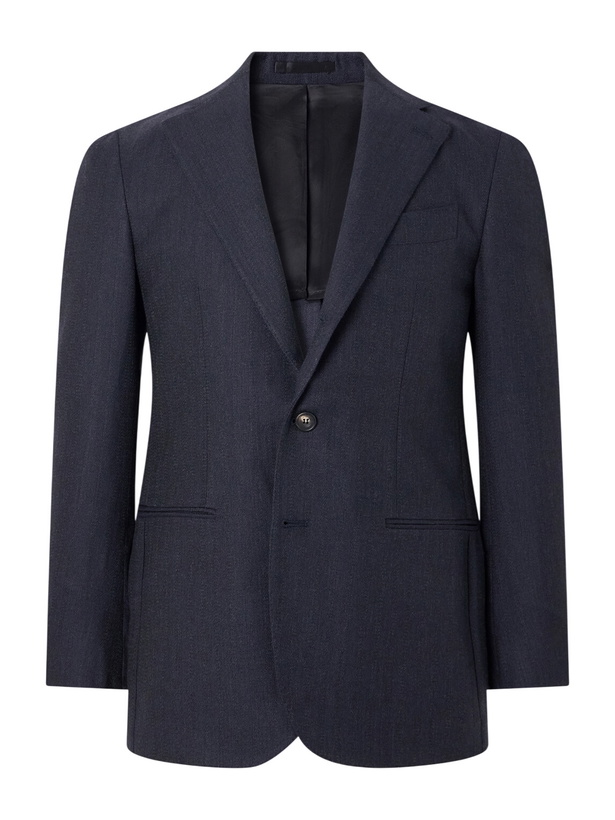Photo: J. Mueser - Waverly Wool-Twill Suit Jacket - Blue