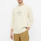 Afield Out Men's Long Sleeve Peace T-Shirt in Ivory