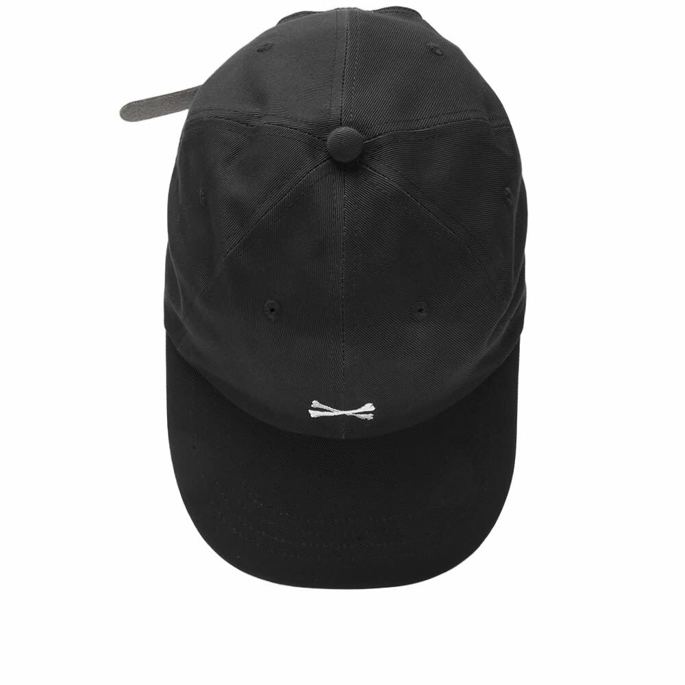 WTAPS Men's T-6L 03 Crossbones Twill Cap in Black