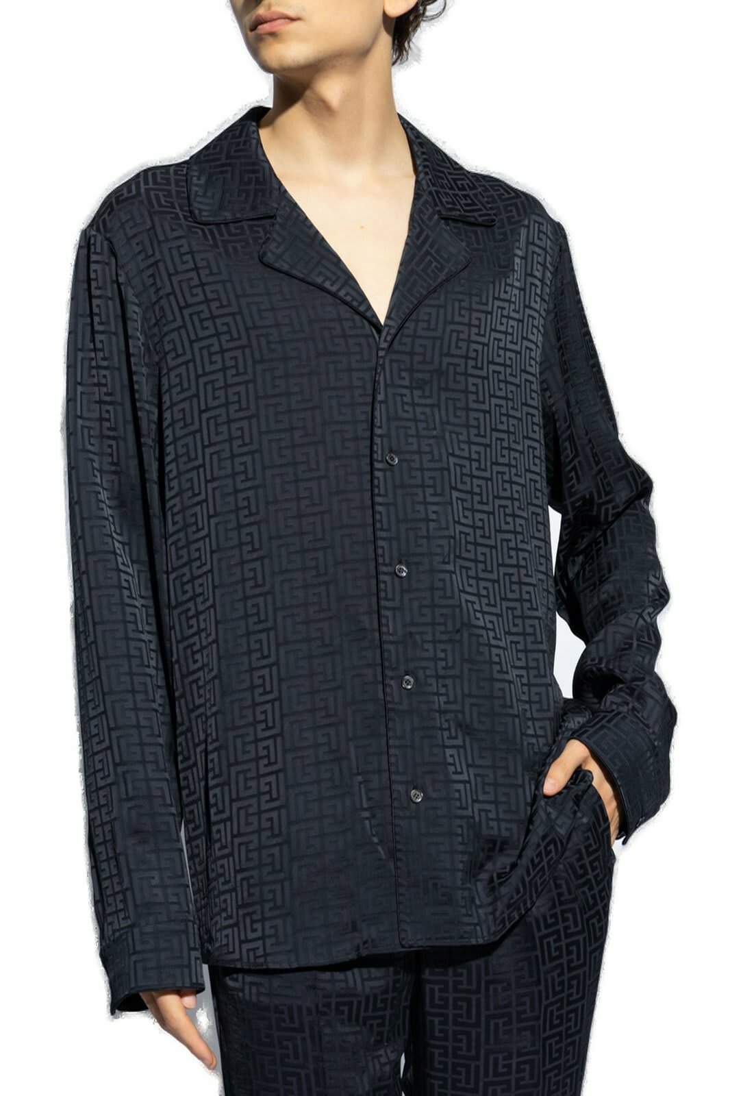 Balmain All-over Monogram Shirt Balmain