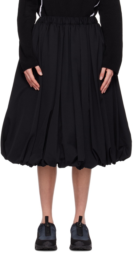 Photo: Comme des Garçons Black Black Pleated Skirt