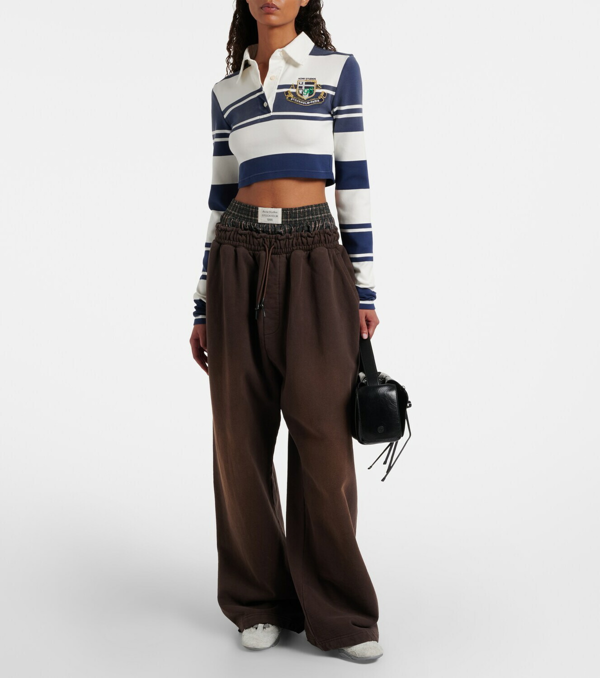 Acne Studios Layered cotton sweatpants