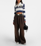 Acne Studios Layered cotton sweatpants