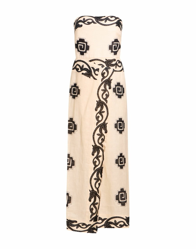 Photo: Johanna Ortiz Womens Midi dress Cream