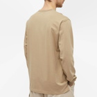 Neighborhood Men's Long Sleeve Classic Pocket T-Shirt in Beige