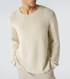 The Row Clarkin cotton and linen sweater