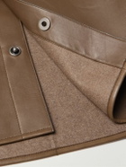 Loro Piana - Baylee Leather Shirt Jacket - Brown