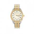 Elevon Gann White Dial Two-tone Mens Watch ELE106-4