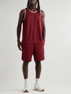 Outdoor Voices - Dribble Two-Tone Recycled-Mesh Tank - Red