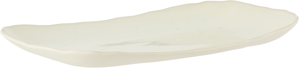 Jars Céramistes Off-White Plume Rectangular Plate