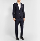 Hugo Boss - Navy Slim-Fit Hopsack Blazer - Navy