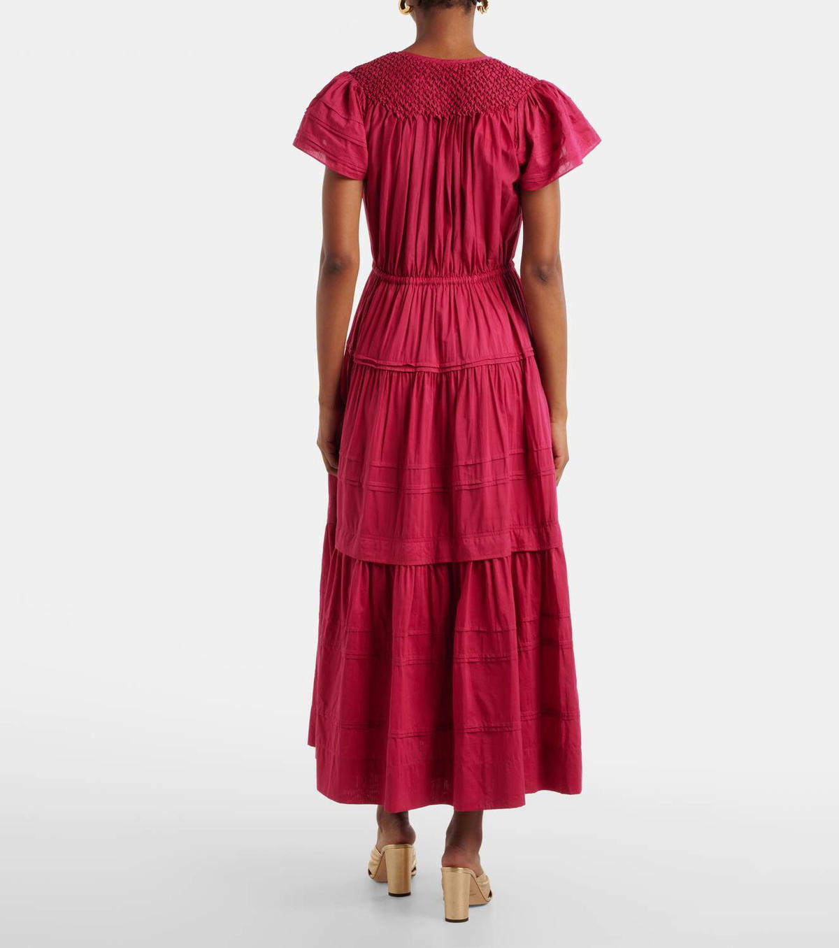 Ulla Johnson Marika cotton and silk voile maxi dress Ulla Johnson