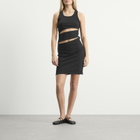 Coperni Women's Spiral Tank Dress in Black