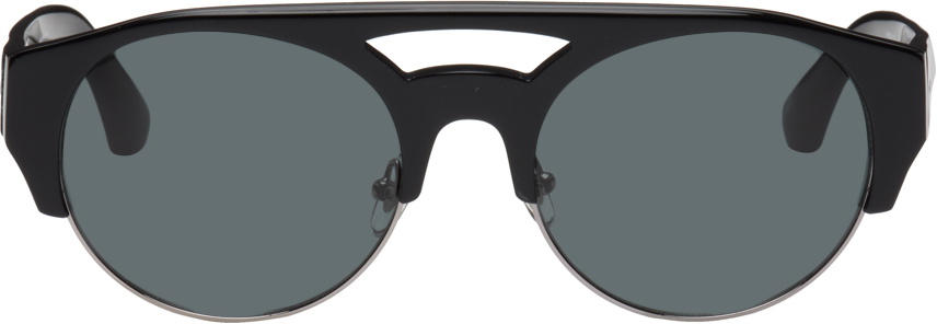 Dries Van Noten Black Linda Farrow Edition 152 C4 Sunglasses