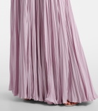 Marmar Halim Ana crêpe and chiffon gown