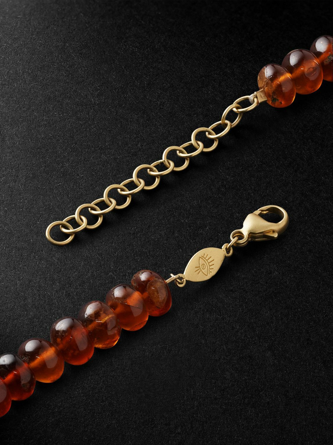 Jacquie Aiche - Gold Opal Beaded Necklace