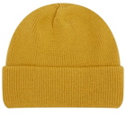 RoToTo Bulky Watch Cap Beanie in Light Yellow 