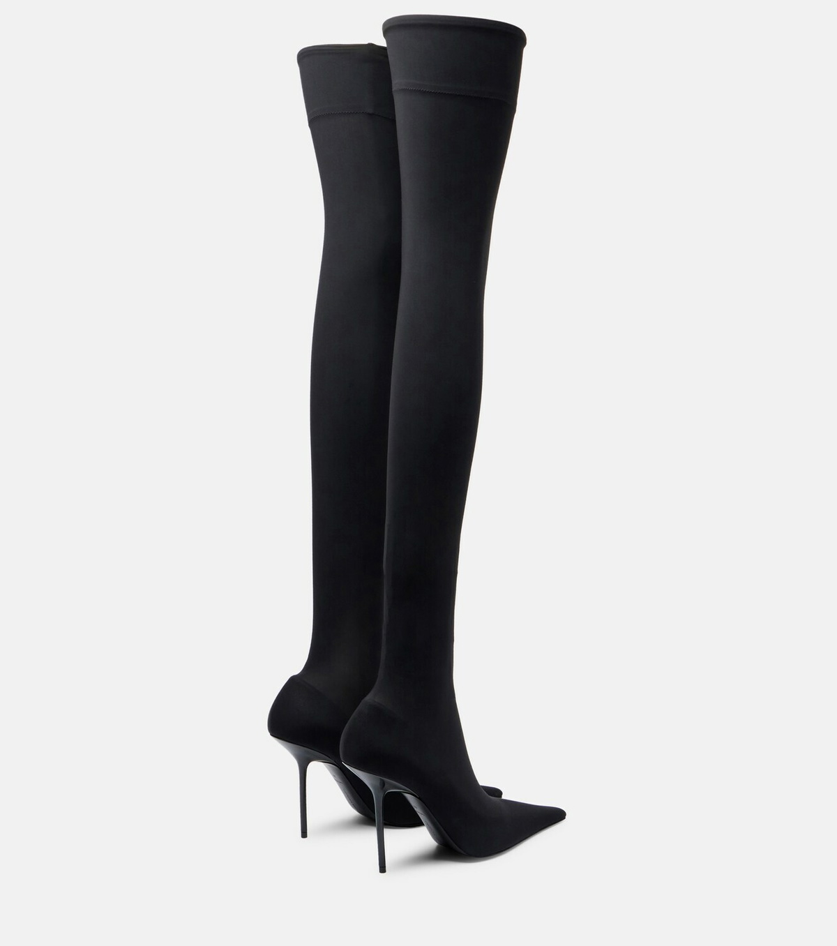 Victoria Beckham 100 jersey over-the-knee boots
