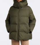 Yves Salomon Shearling-trimmed down jacket
