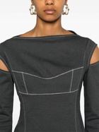 Elena Velez Cold-Shoulder Top