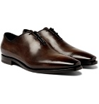 Berluti - Alessandro Eclair Whole-Cut Leather Oxford Shoes - Men - Brown