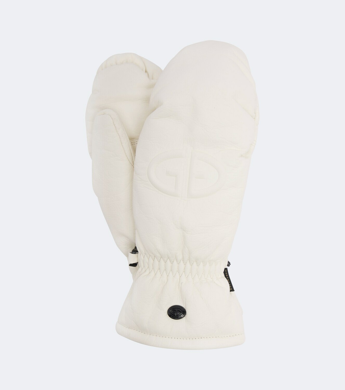 Goldbergh Hilja logo leather mittens