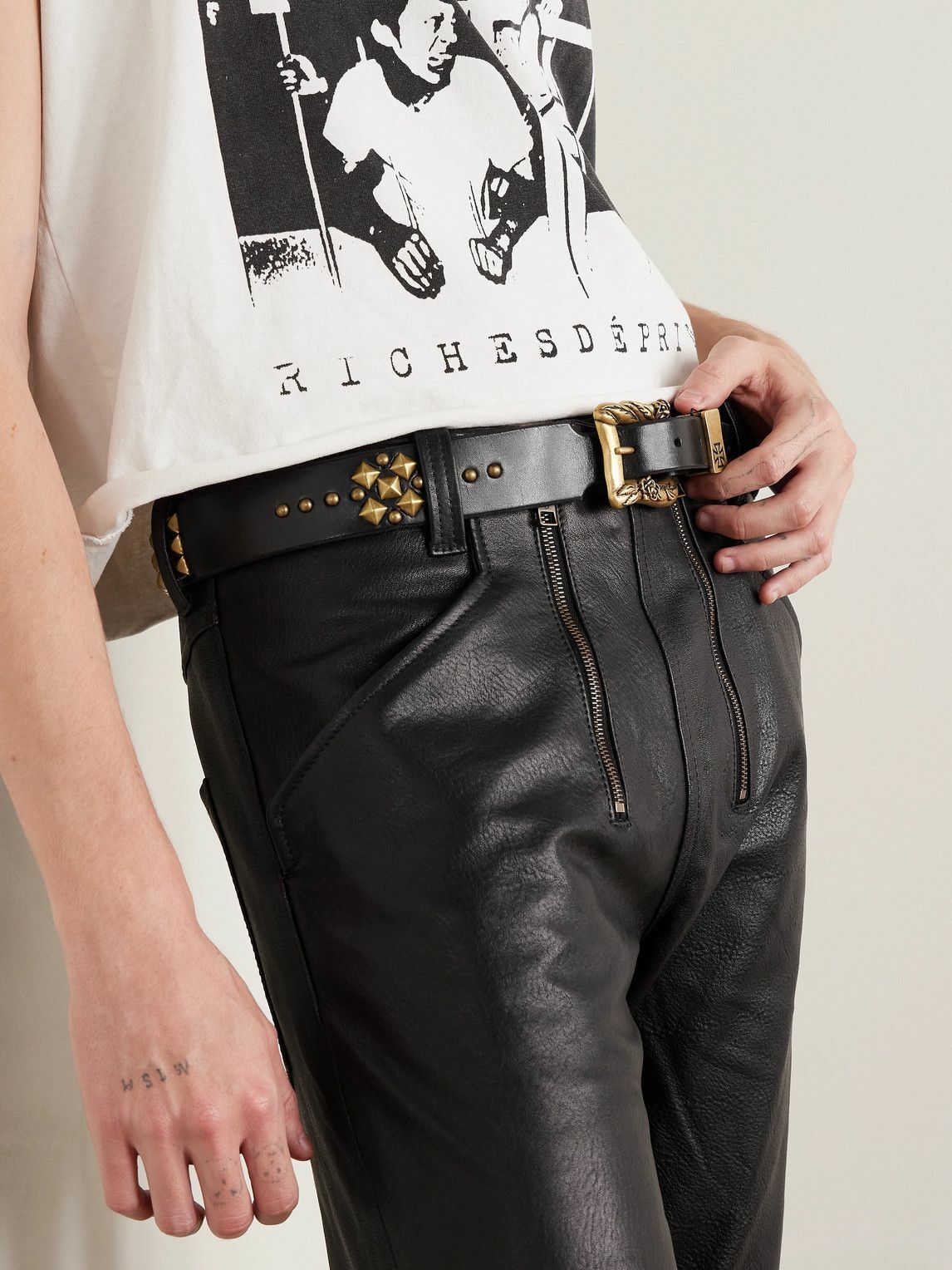 Enfants Riches Déprimés - Texas Serenade 3.5cm Embellished Leather