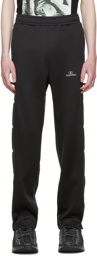 Valentino Black Nylon Trousers