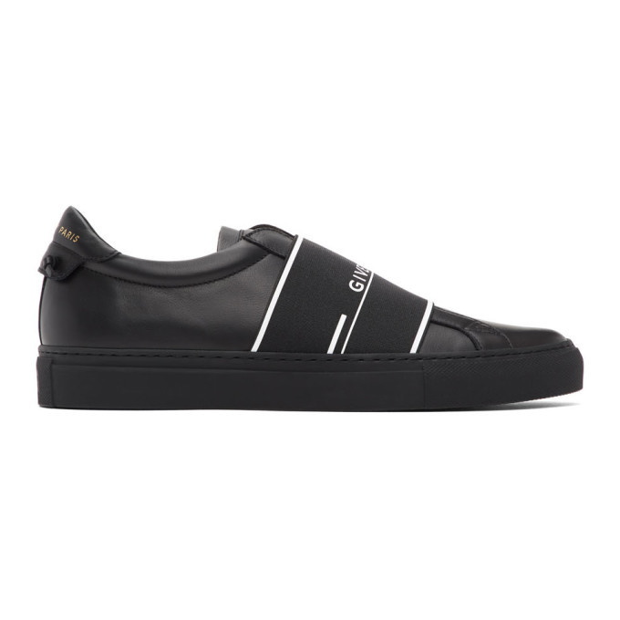 Photo: Givenchy Black Urban Street Elastic Sneakers