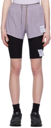 Satisfy Purple 2.5 Distance Shorts